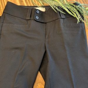 Banana Republic Black Trousers-Martin Fit-Size 4